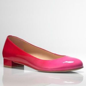 New Ciria ballet flats ombré pink size 9